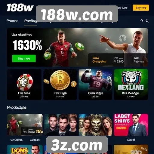 Promoções e bônus atraentes do site 188w.com