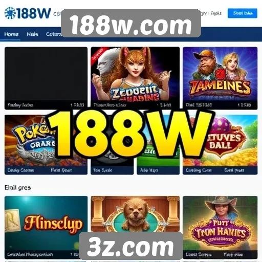 Análise da oferta de jogos em 188w.com