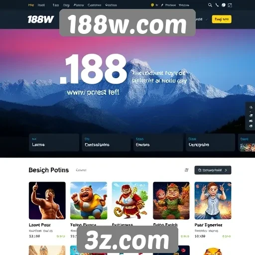 Facilidade de uso e navegação do 188w.com