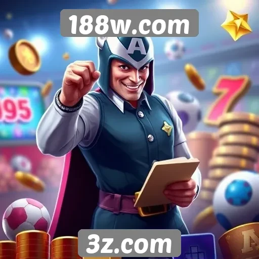 A variedade de jogos disponíveis no 188w.com